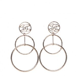 Chanel dangle hoops from 2017 Cuba collection